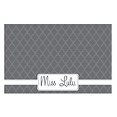 Special Pet Personalized Placemat---Gray