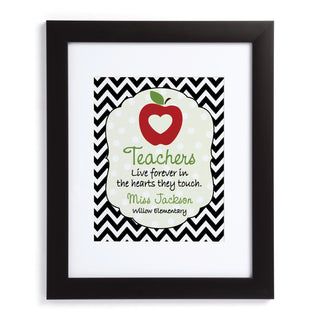 Teachers Are Special Personalized 11x14 Framed Print