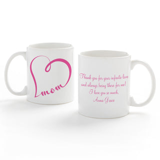 Special Lady Personalized White Coffee Mug - 11 oz.