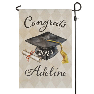Follow Your Dreams Personalized Garden Flag