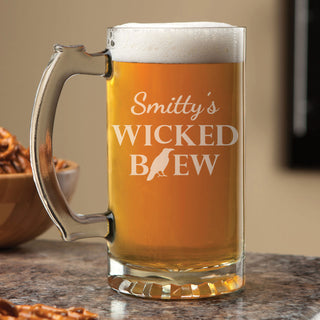 Wicked Brew Personalized Beer Mug