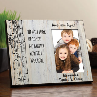 We Will Look Up To You Personalized Frame