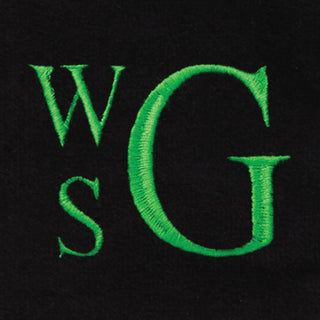 Stacked Monogram Personalized Golf Towel