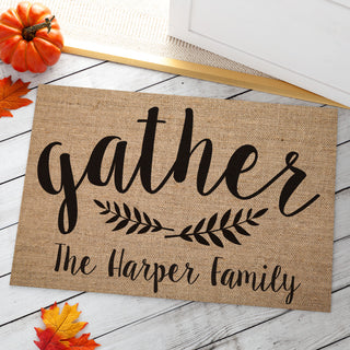Gather Personalized Doormat