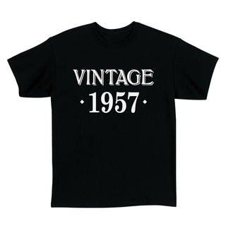 Vintage Personalized Black T-Shirt