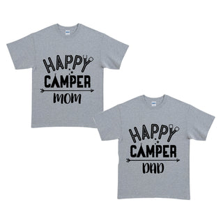 Happy Camper Personalized Adult T-Shirt