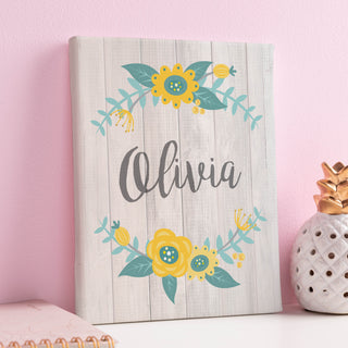 Her Name Personalized 8x10 Personalized Canvas