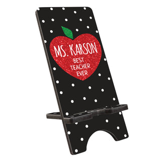 Best Teacher Ever Personalized Phone Stand