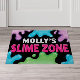 Slime Zone Personalized Doormat