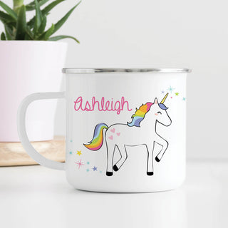 Unicorn Personalized Camp Mug - 11 oz.