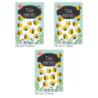 Grandma's Honey Bees Personalized Garden Flag