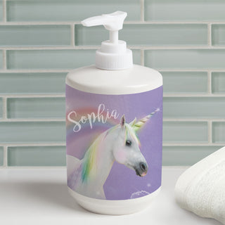 Magical Unicorn Personalized Soap Dispenser