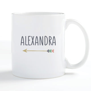 A Sister Is Worth A Thousand Friends Personalized White Coffee Mug - 11 oz.