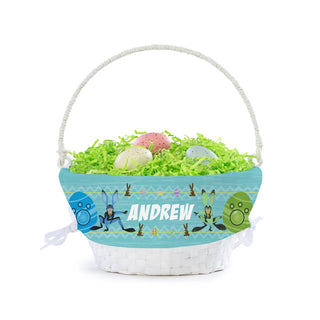 Wild Kratts Bunny Power Suits Personalized Easter Basket
