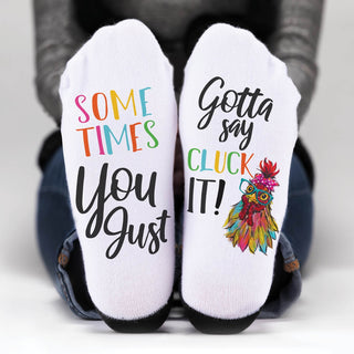 fun chicken socks