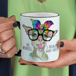I Goat This! Black Handle Coffee Mug - 11 oz.