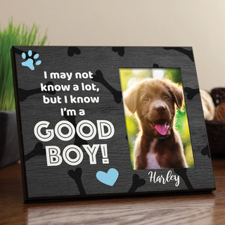 Good Boy! Personalized Picture Frame