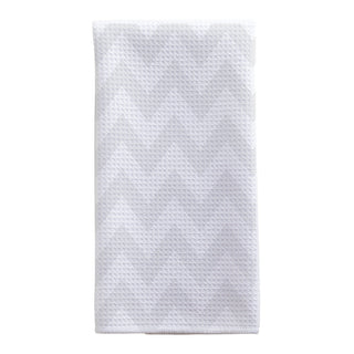 Zip Code Personalized Waffle Tea Towel
