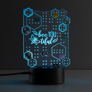 Bee-YOU-tiful Personalized Earring Holder Acrylic LED Night Light
