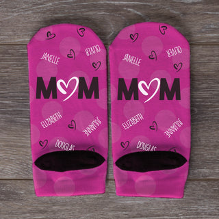Love that I'm your MOM Personalized No Show Socks