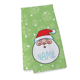 Santa Personalized Hand Towel