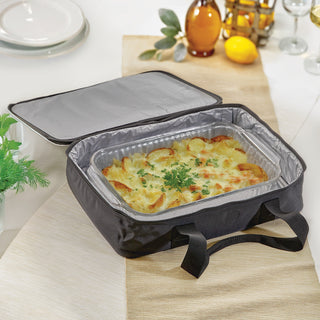 Sunflower Pattern Name & Initial Casserole Carrier 16x11