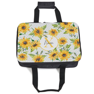 Sunflower Pattern Name & Initial Casserole Carrier 16x11