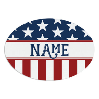 Stars And Stripes Wreath Door Hanger