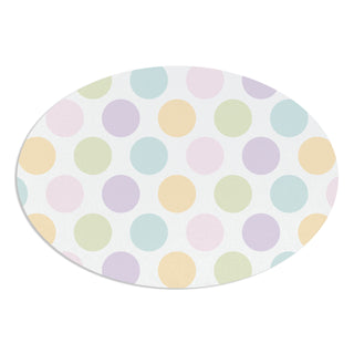 Pastel Polka Dots Wreath Hanger