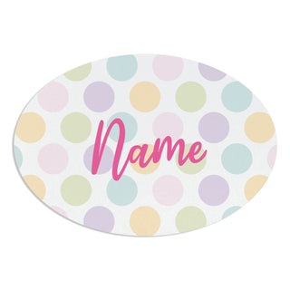 Pastel Polka Dots Wreath Hanger