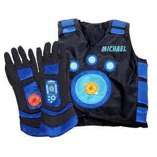 Personalized Wild Kratts Blue Creature Power Suit - Large