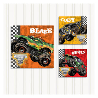 Monster Jam Dragon 16 x 16 Canvas Wall Art