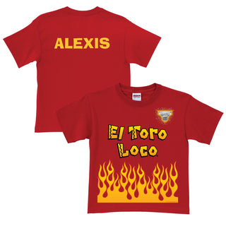 Monster Jam El Toro Loco Uniform Red T-shirt