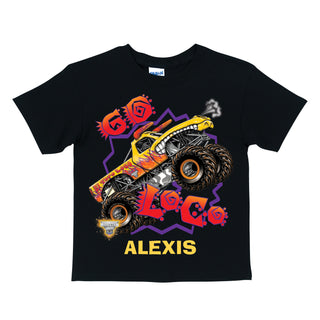 Monster Jam Go Loco Black T-shirt