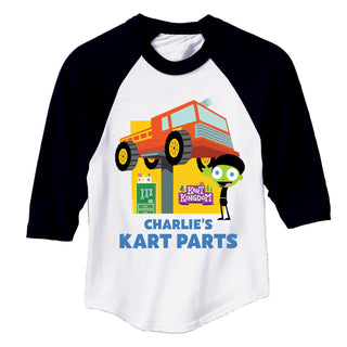 Kart Kingdom Kart Parts Black Sports Jersey