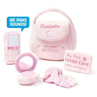 Personalized GUND MY First Purse Playset