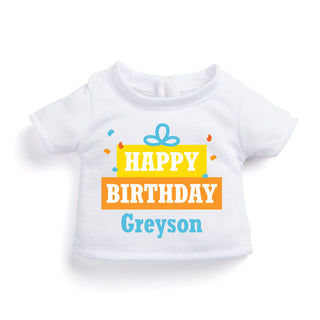 Personalized Happy Birthday Doll T-Shirt