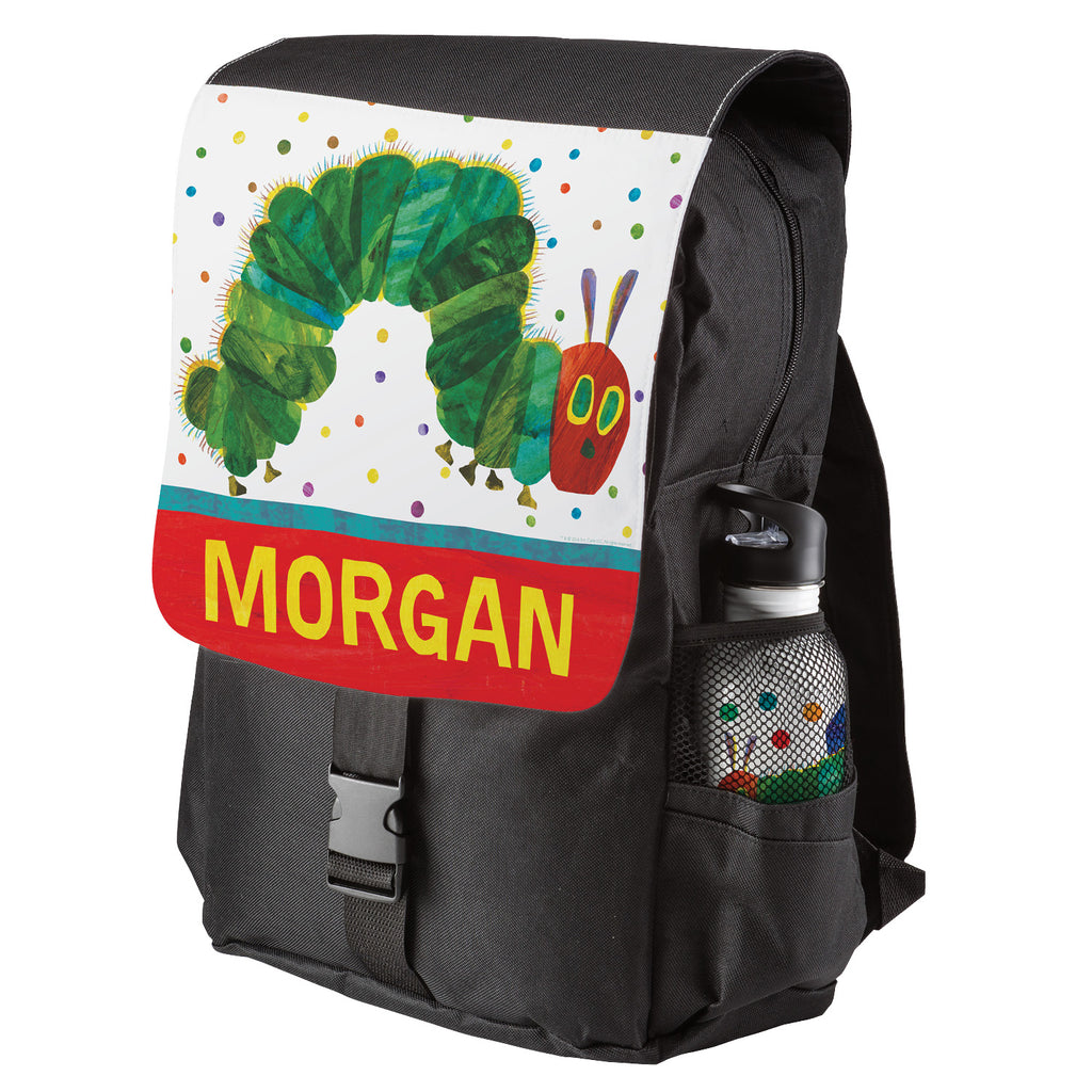 Very Hungry Caterpillar Youth Front Flap Backpack Personalized
