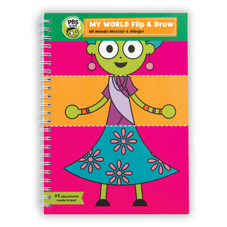 PBS KIDS My World Flip & Draw Activity Book