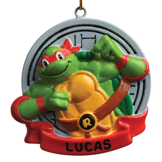 Teenage Mutant Ninja Turtle Ornament - Raphael