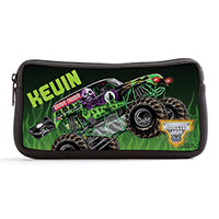 Monster Jam Grave Digger Black Pencil Case
