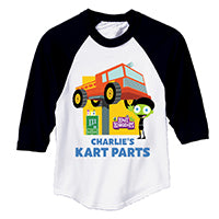 Kart Kingdom Kart Parts Black Sports Jersey
