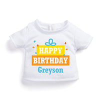 Personalized Happy Birthday Doll T-Shirt