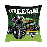 Monster Jam Grave Digger 14" Throw Pillow