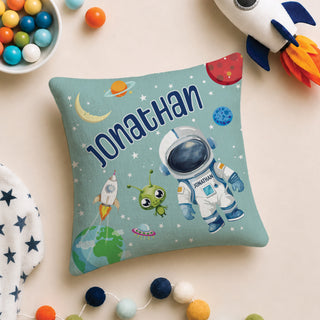 Space Adventure Kids 8x8 Mini Pillow