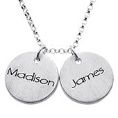 First Name Basis Premium 2-Disc Pendant