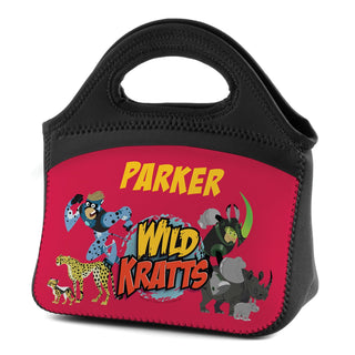 Wild Kratts Creature Adventure Red Lunch Tote