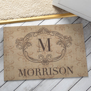 Vintage Family Personalized Doormat
