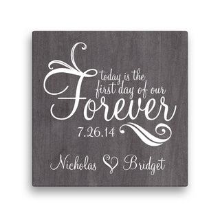 Forever Personalized 16x16 Canvas