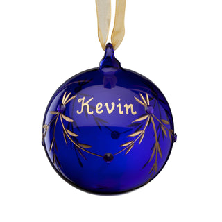Personalized Birthstone Ornament---September